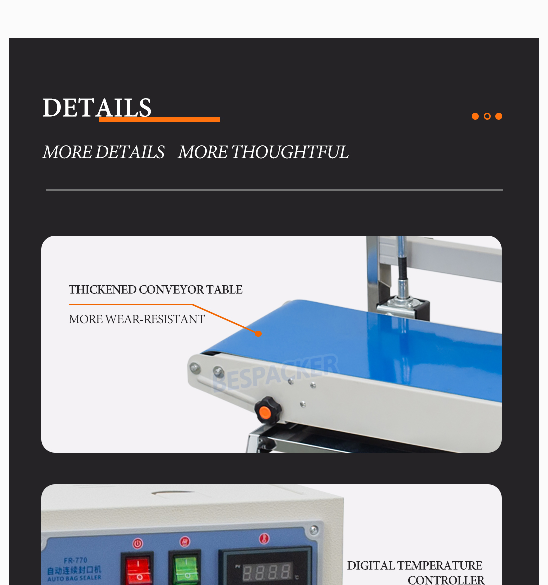 Bespacker Packaging Machinery Equipment Co., Ltd. Bespacker Packaging Machinery Equipment Co., Ltd.