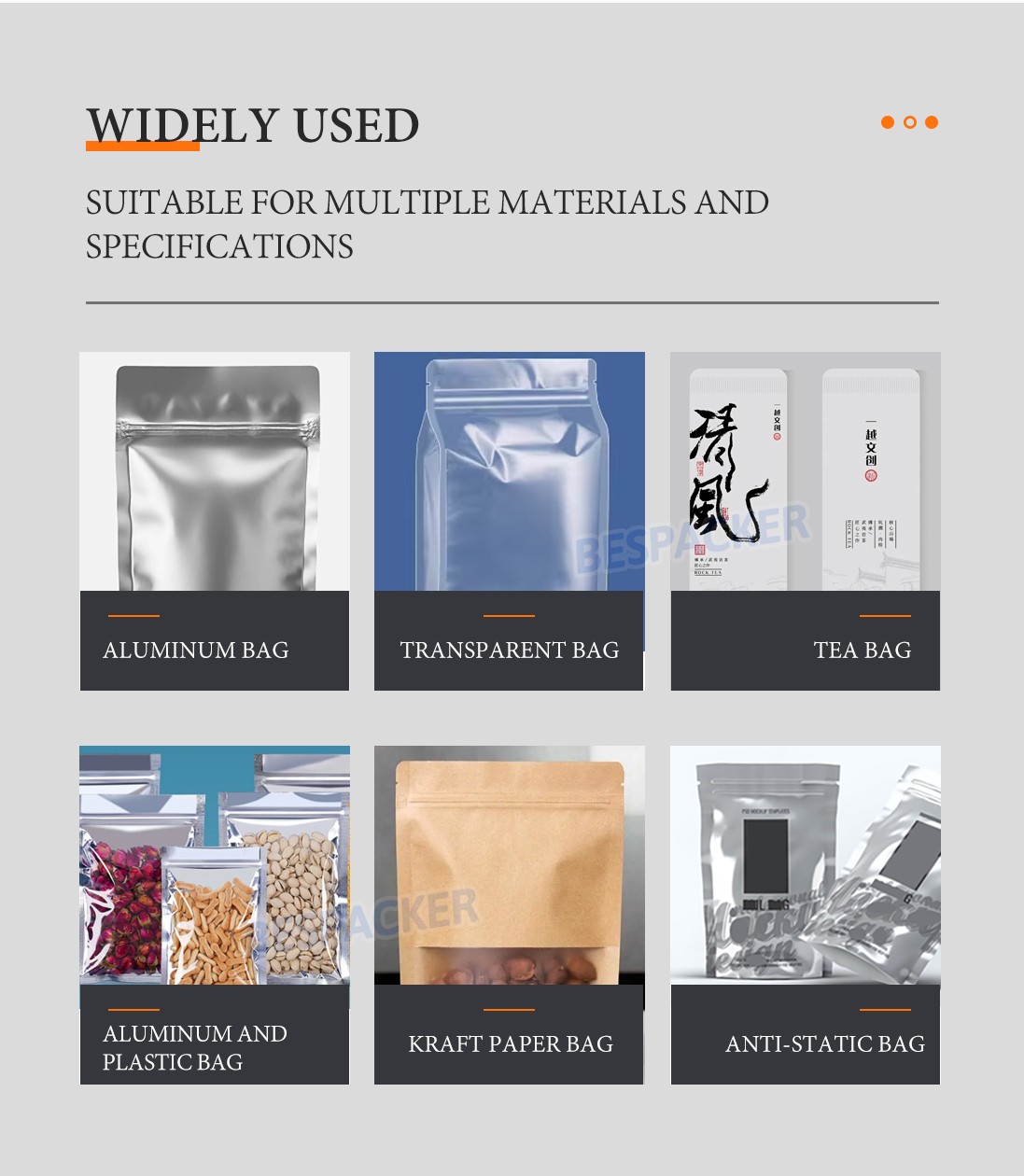 Bespacker Packaging Machinery Equipment Co., Ltd. Bespacker Packaging Machinery Equipment Co., Ltd.