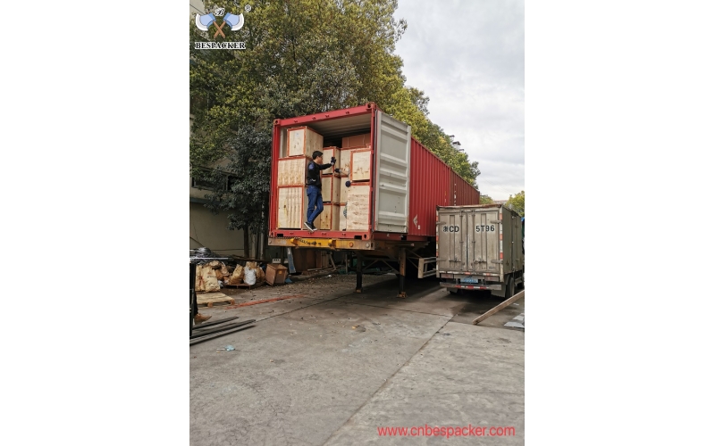 loading once again for 40ft container