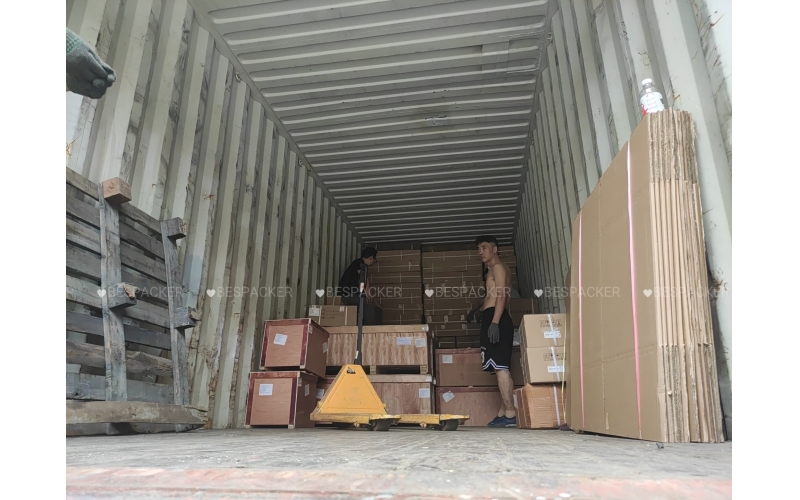 Every shipment has a forward momentum, a heavy trust