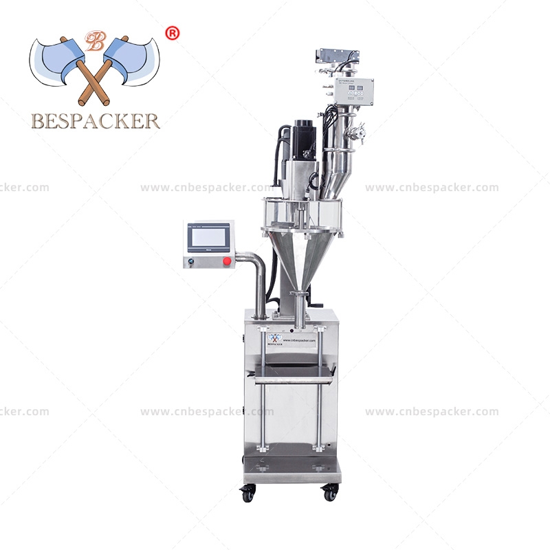 FLG-500 Vacuo Powdered Green Tea Powder Coconut Powder Milk Powder Filling Machine